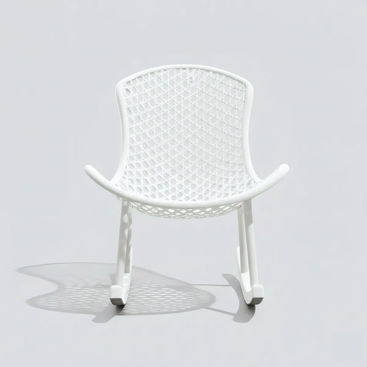 Modern PP Rocking Chair | Injection Molded Outdoor Lounge Chair Manufacturer China