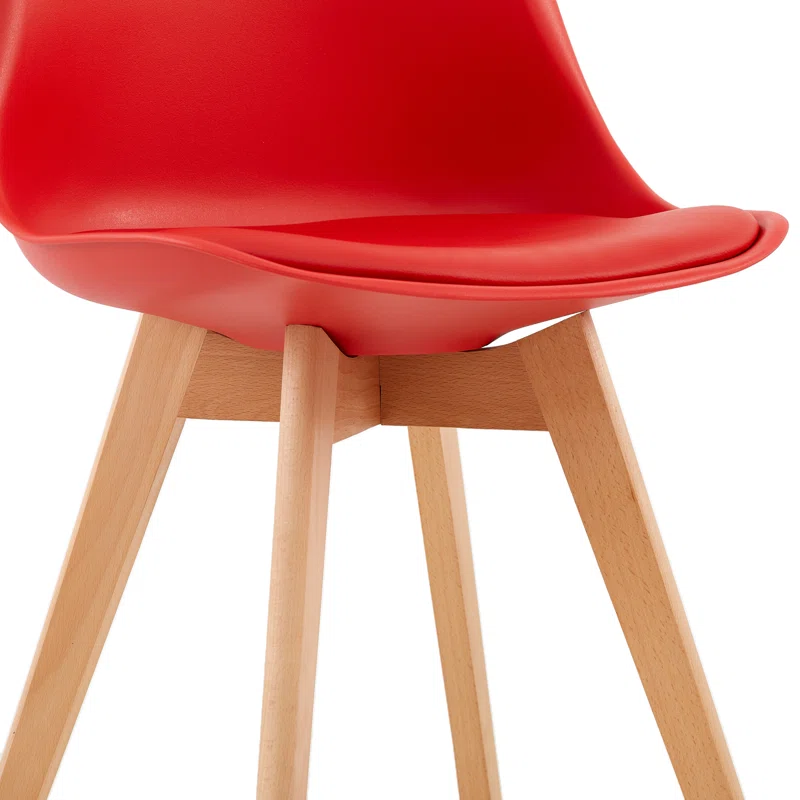 Tulip Dining Chair Red-PP Chair