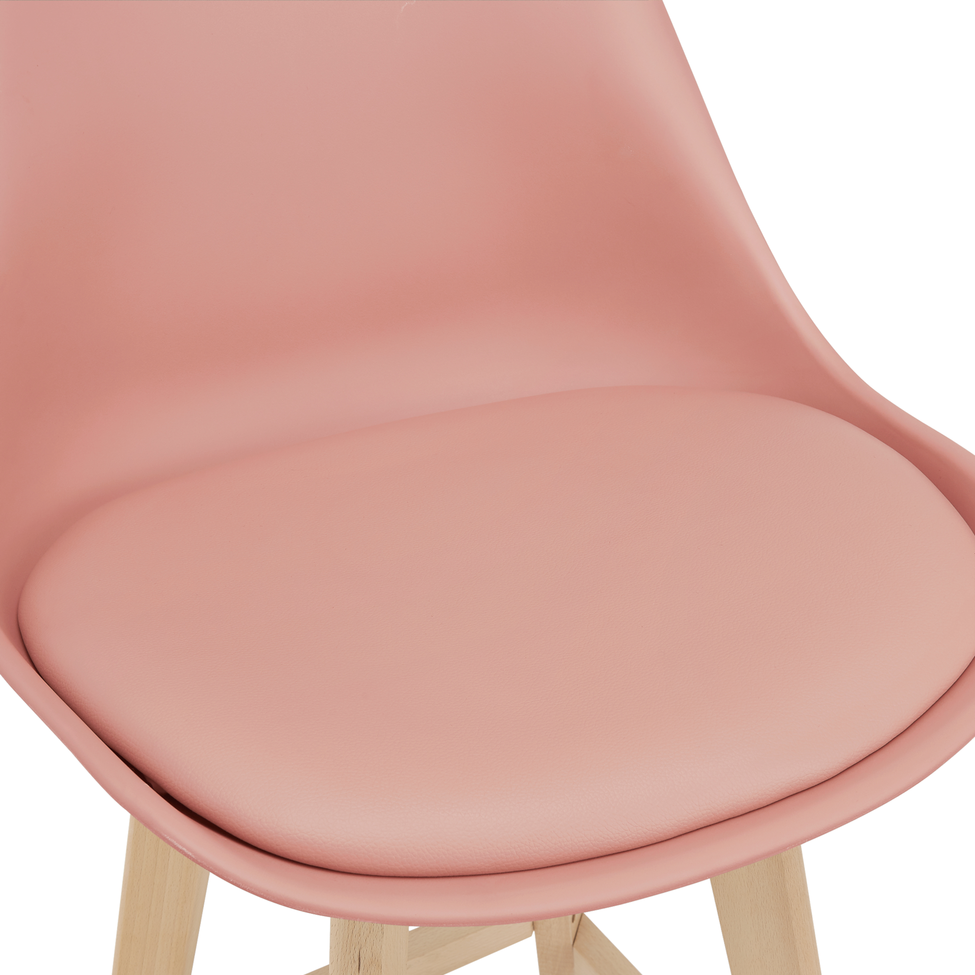 Tulip Bar Stool In Pink-PP Chair