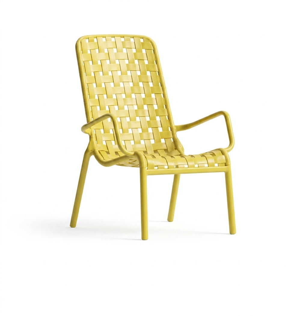 Modern Polypropylene Armchair | PP Woven Outdoor Chair Manufacturer China