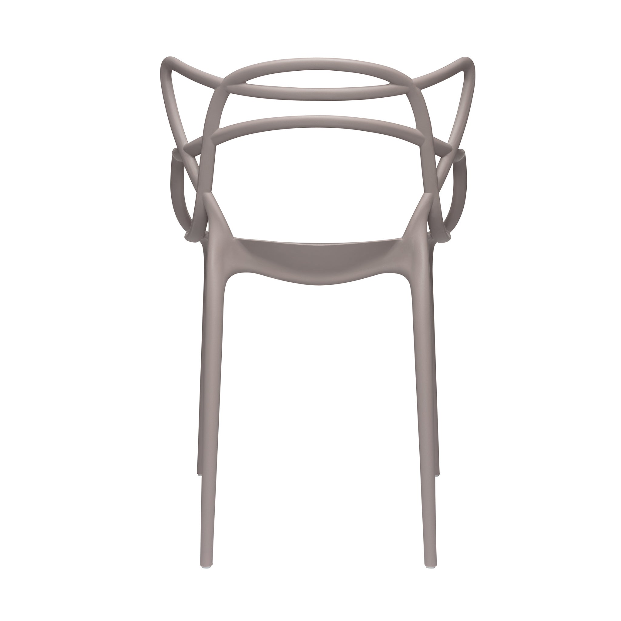 Masters Dining Chair Grey Plastic-PP Chair