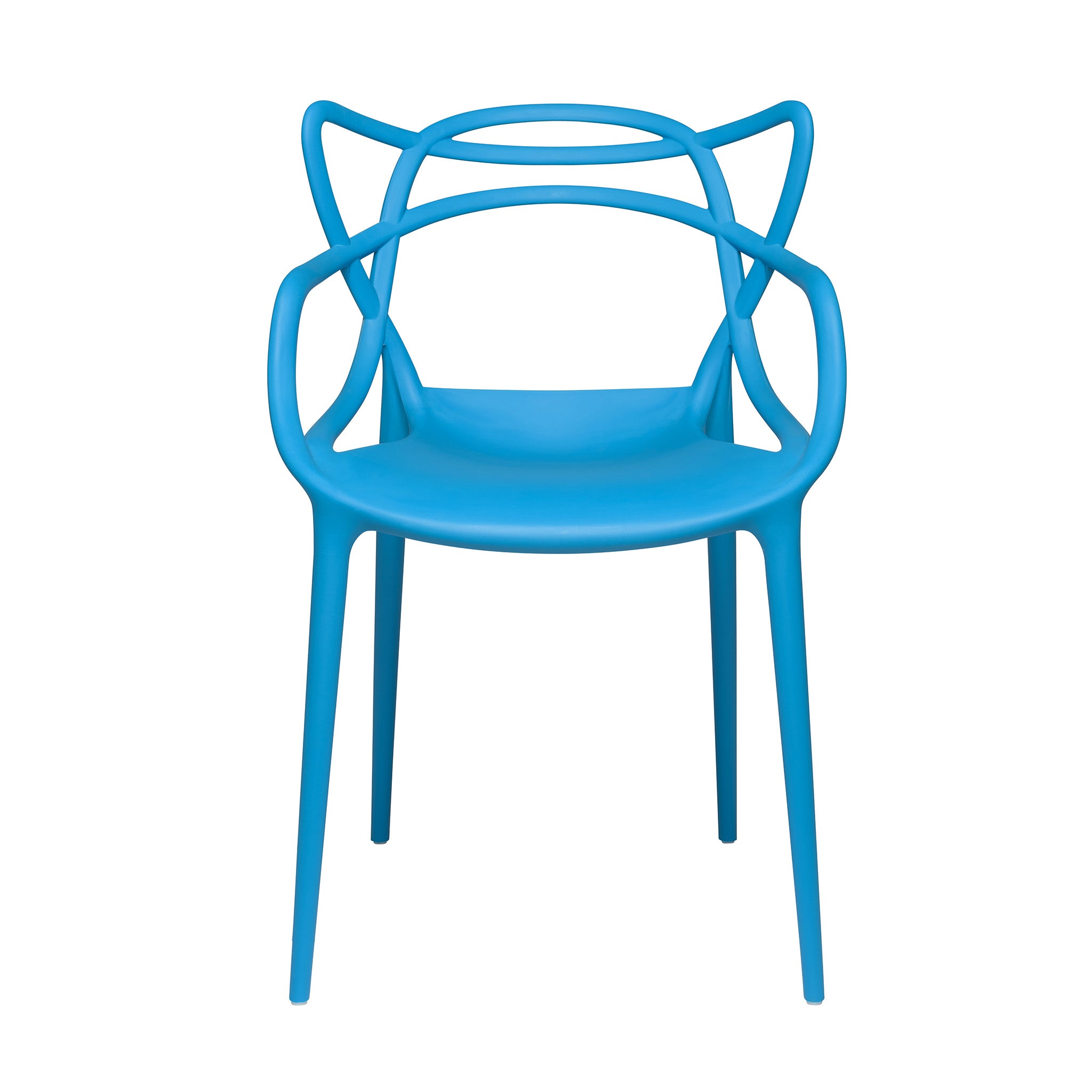 Masters Dining Chair Blue Plastic-PP Chair
