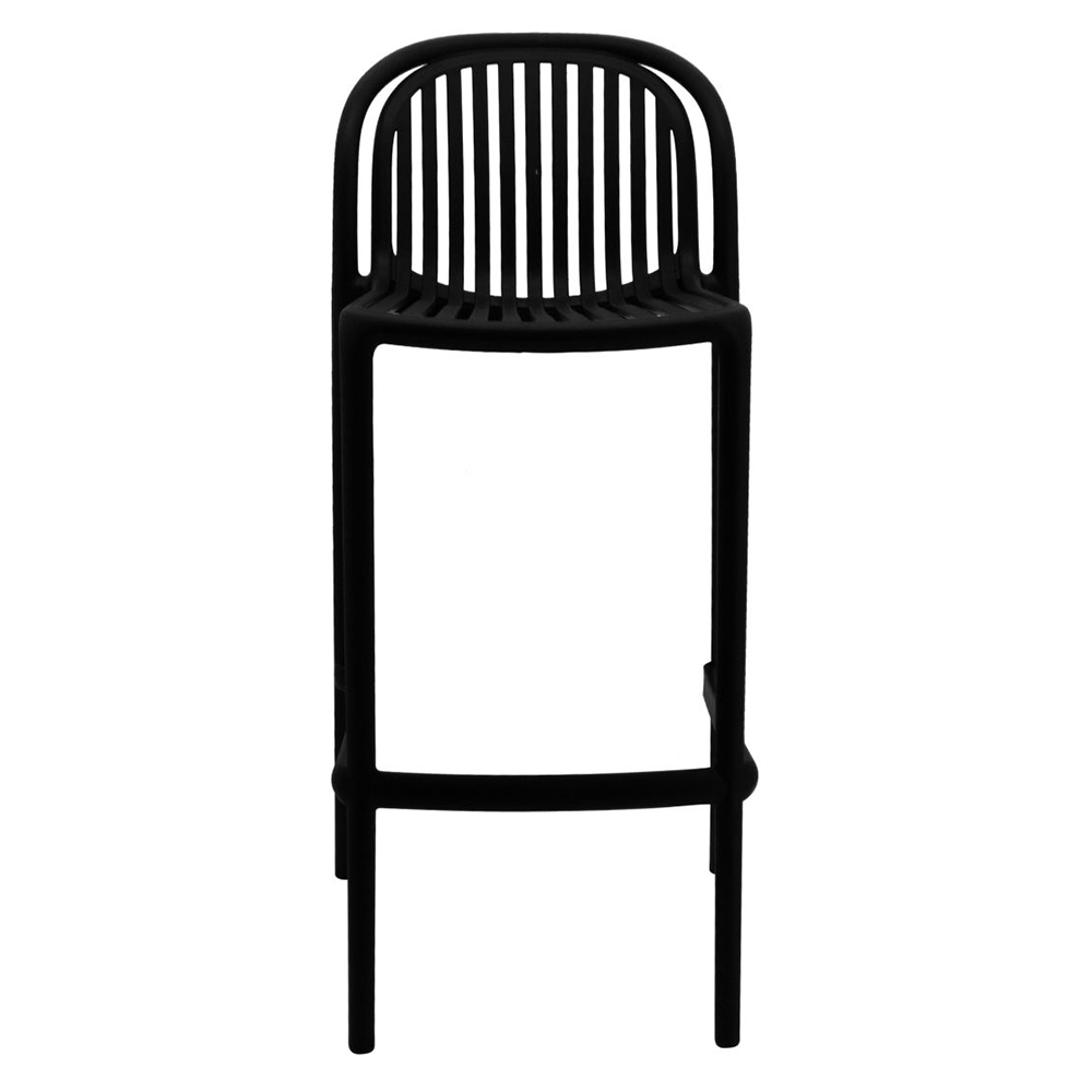 New design black pp bar chair-PP Chair