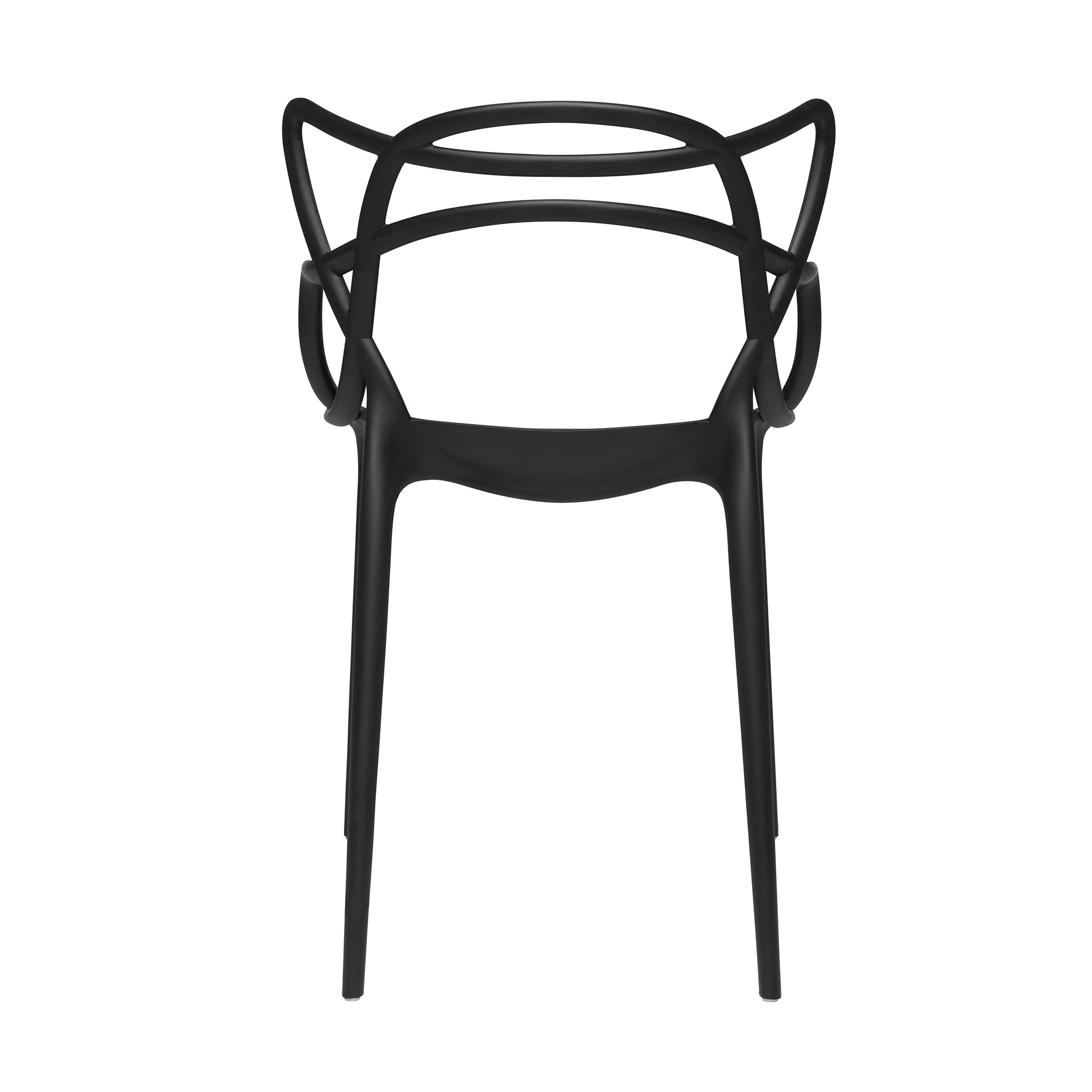 Masters Dining Chair Black Plastic-PP Chair