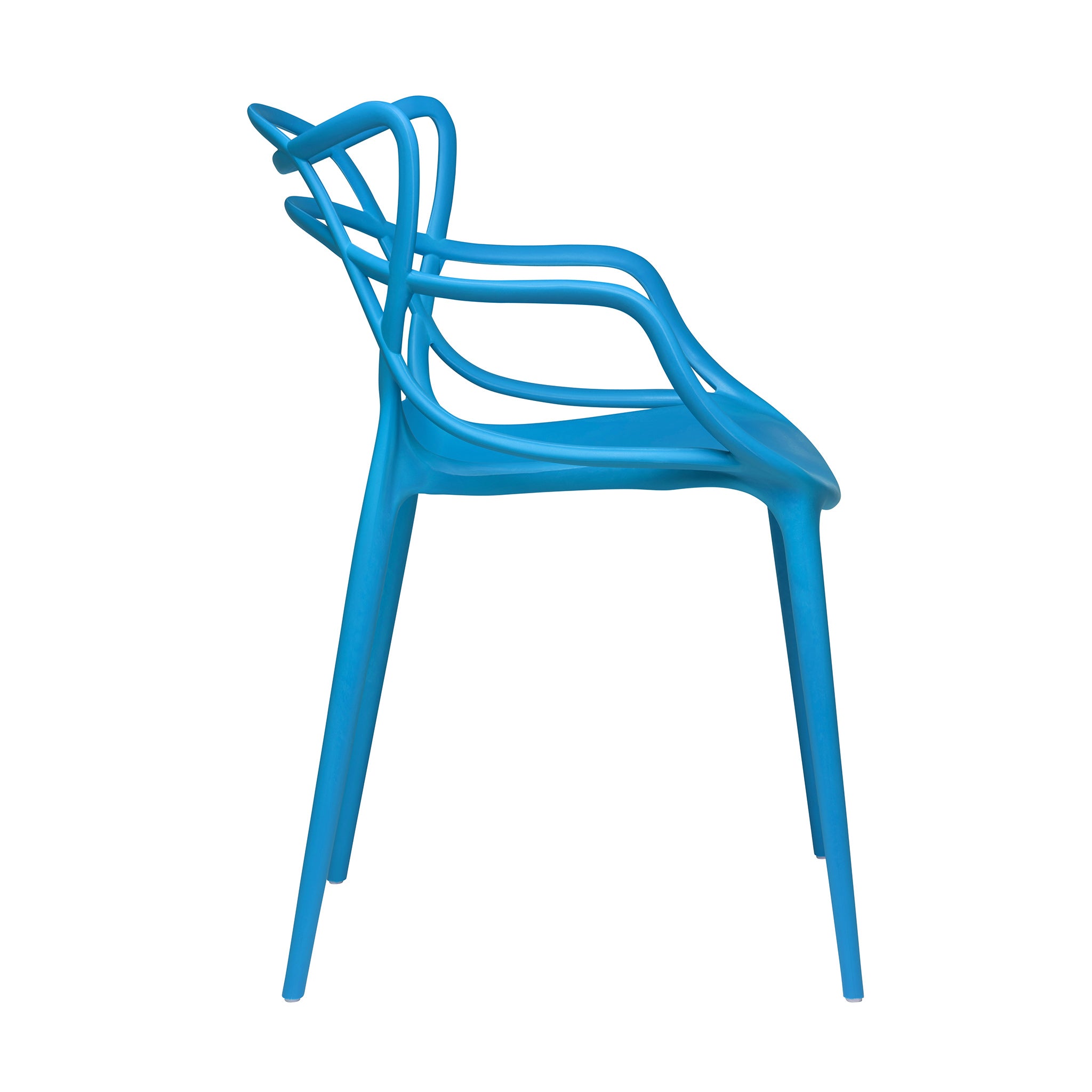 Masters Dining Chair Blue Plastic-PP Chair