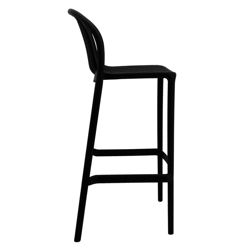 New design black pp bar chair-PP Chair