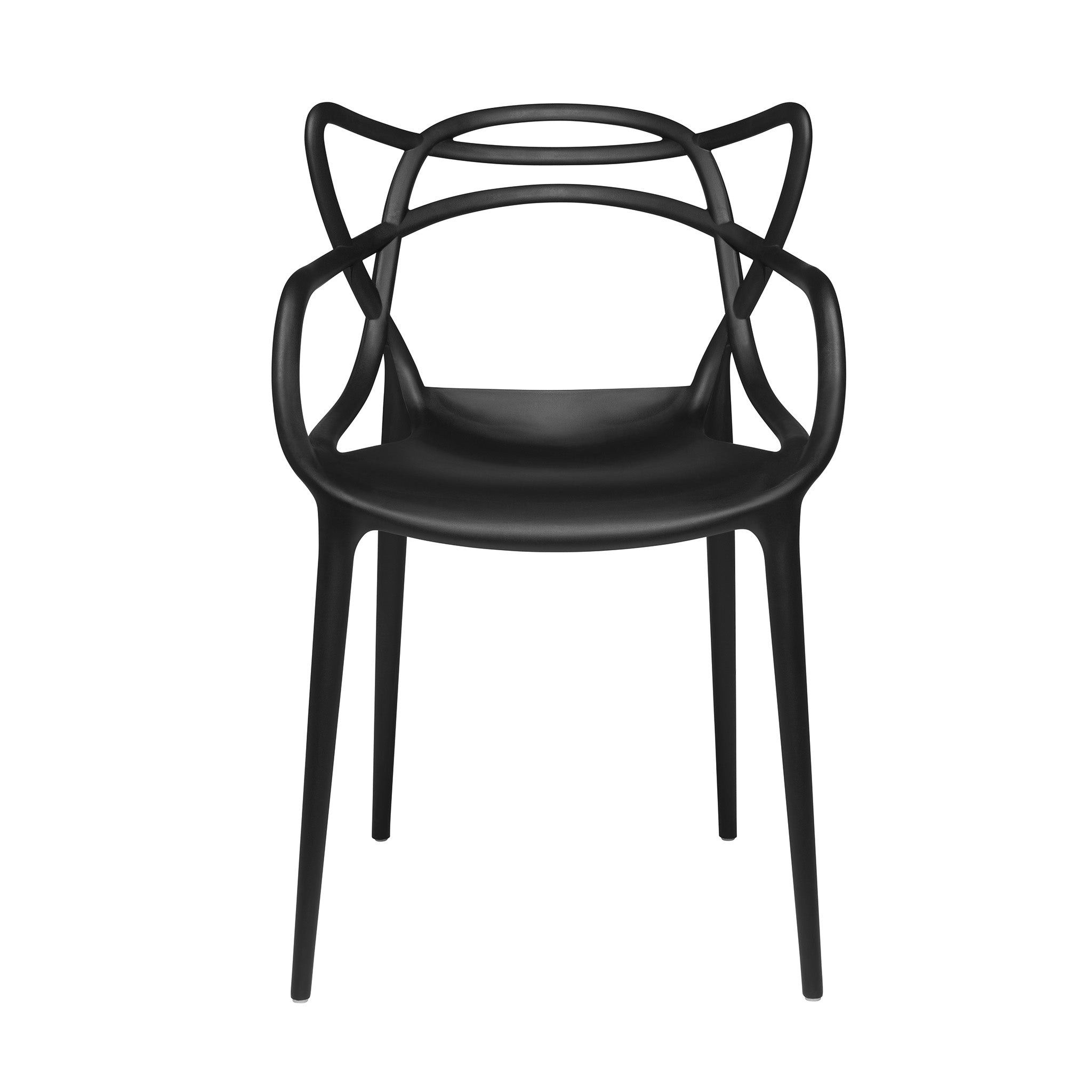 Masters Dining Chair Black Plastic-PP Chair