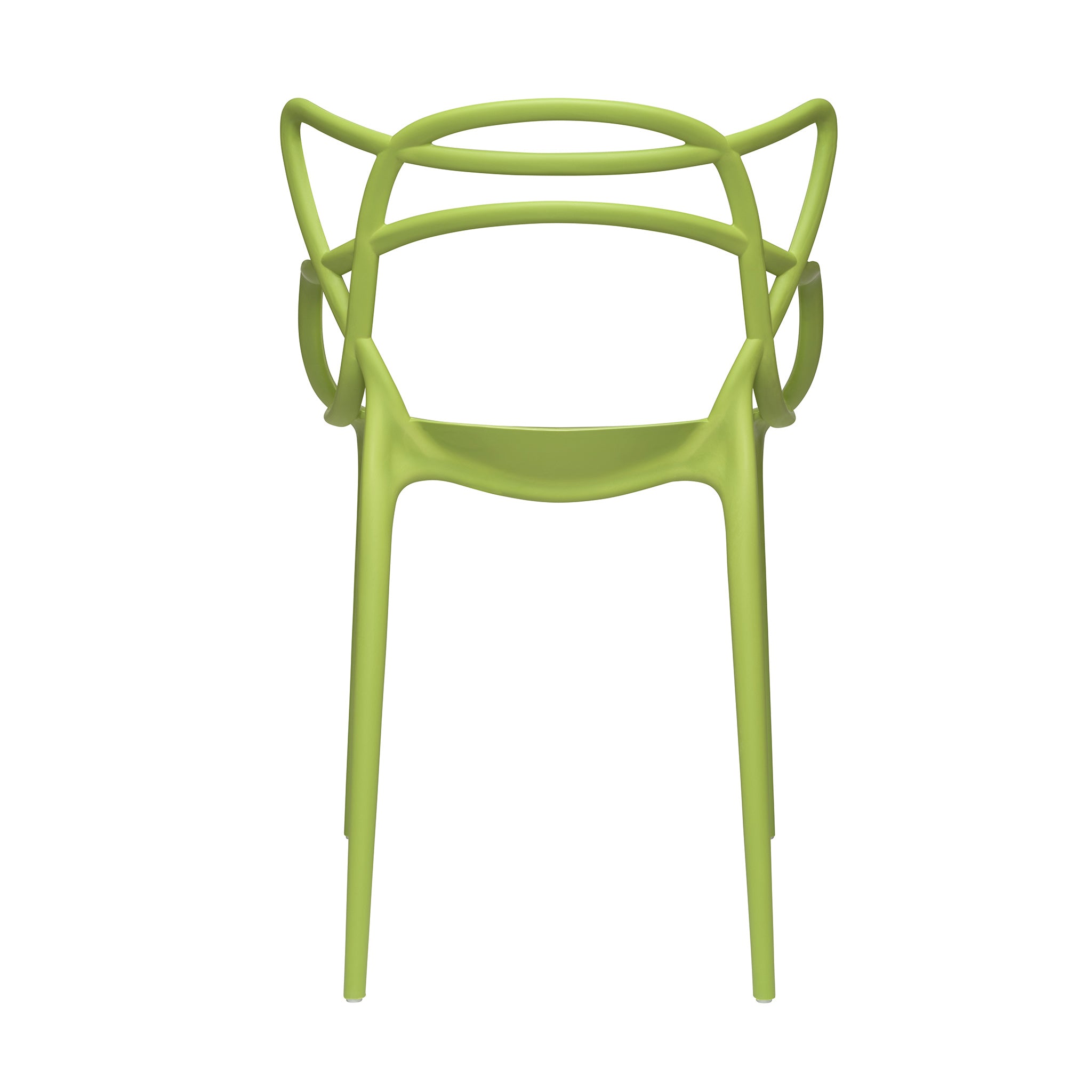 Masters Dining Chair Green Plastic-PP Chair