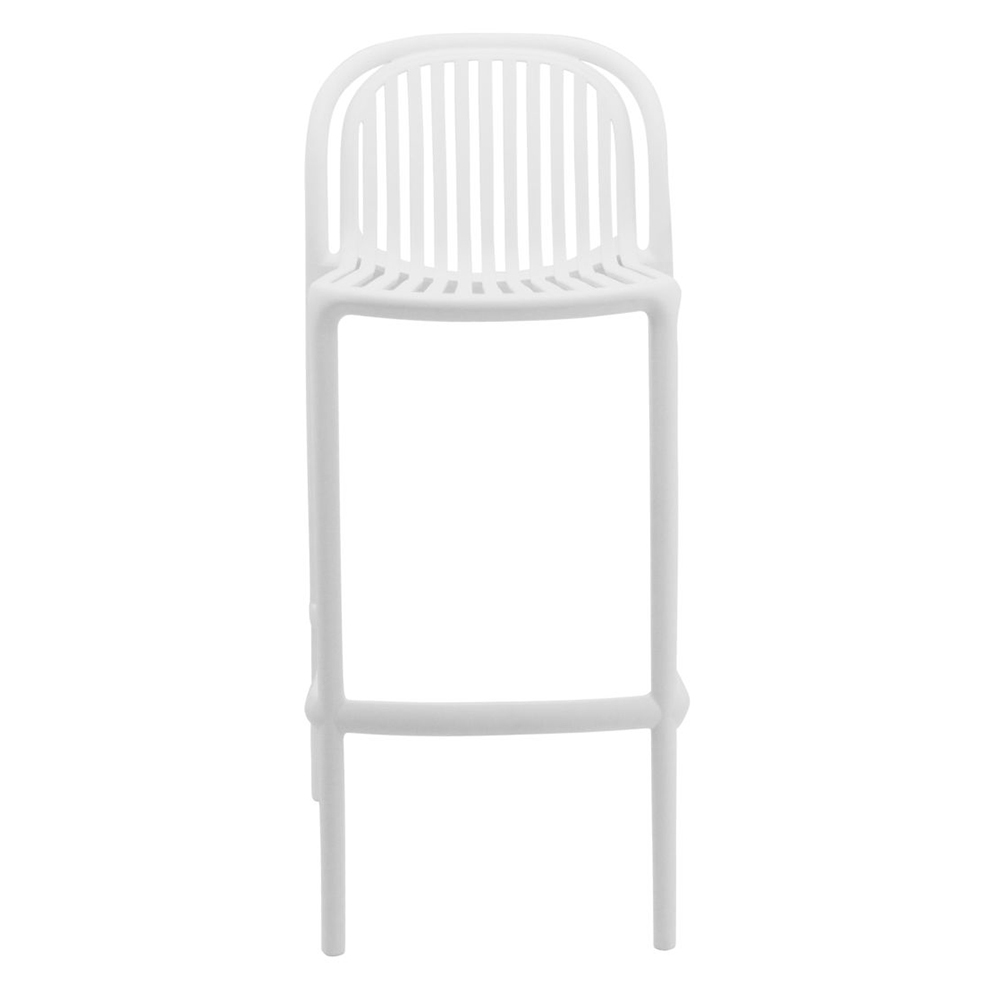 New design white pp bar chair-PP Chair