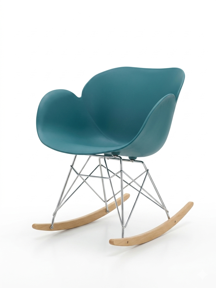 Modern Polypropylene Rocking Chair | PP Lounge Rocking Chair Manufacturer China