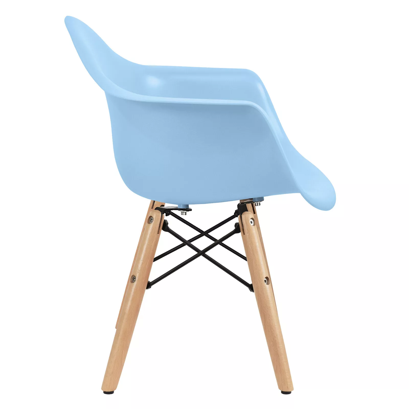 Kids DAW Eames Chair Light Blue-PP Chair
