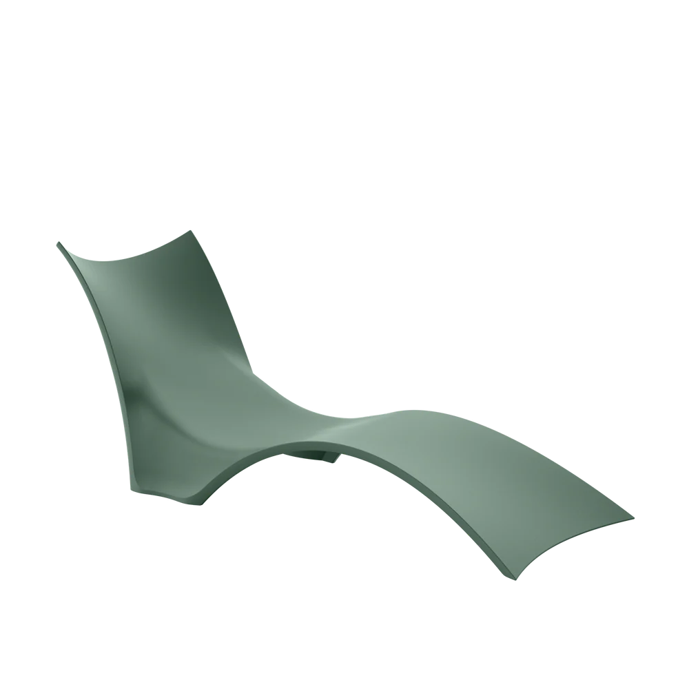 Plastic Sun Lounger Outdoor Poolside Chaise Lounge Chair – Durable UV Resistant Stackable Design