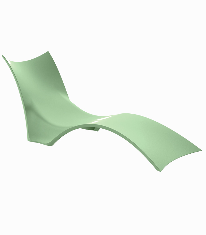 Plastic Sun Lounger Outdoor Poolside Chaise Lounge Chair – Durable UV Resistant Stackable Design