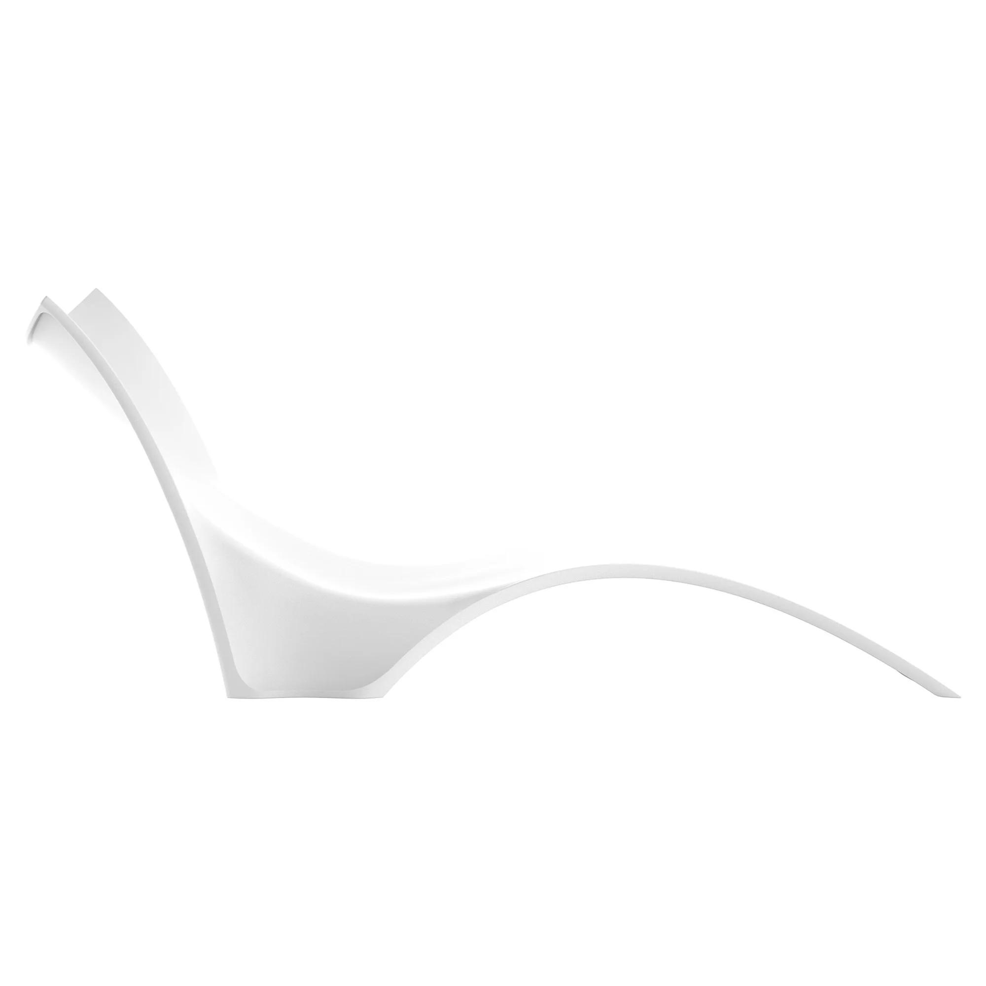 Plastic Sun Lounger Outdoor Poolside Chaise Lounge Chair – Durable UV Resistant Stackable Design