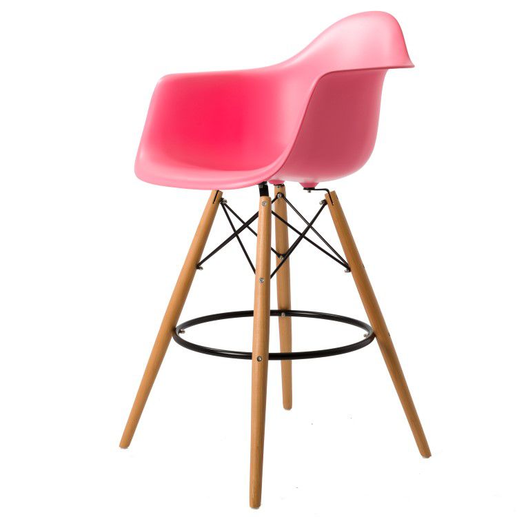 Eames DAW Stool Pink-PP Chair