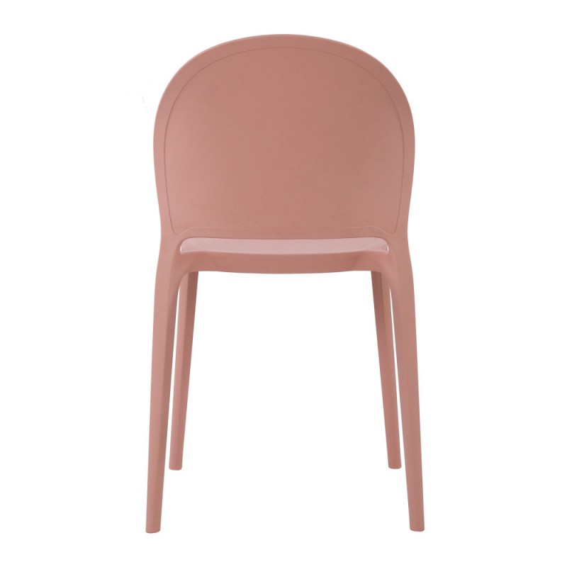 Polypropylene Outdoor Chair In Pink-PP Chair