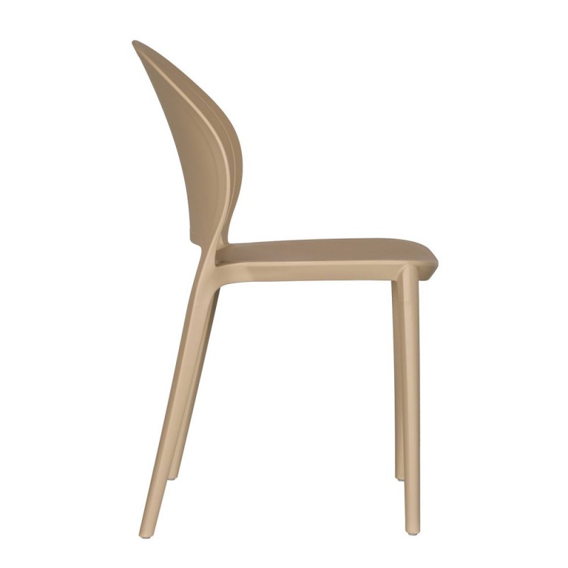 Taupe Polypropylene Chair Wholesale
