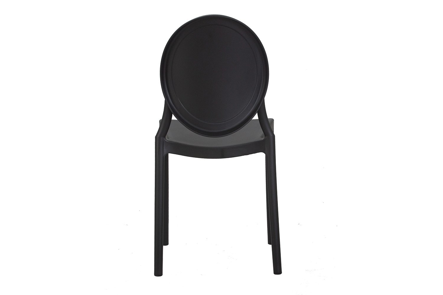 Plastic Outdoor Chair In Black-PP Chair
