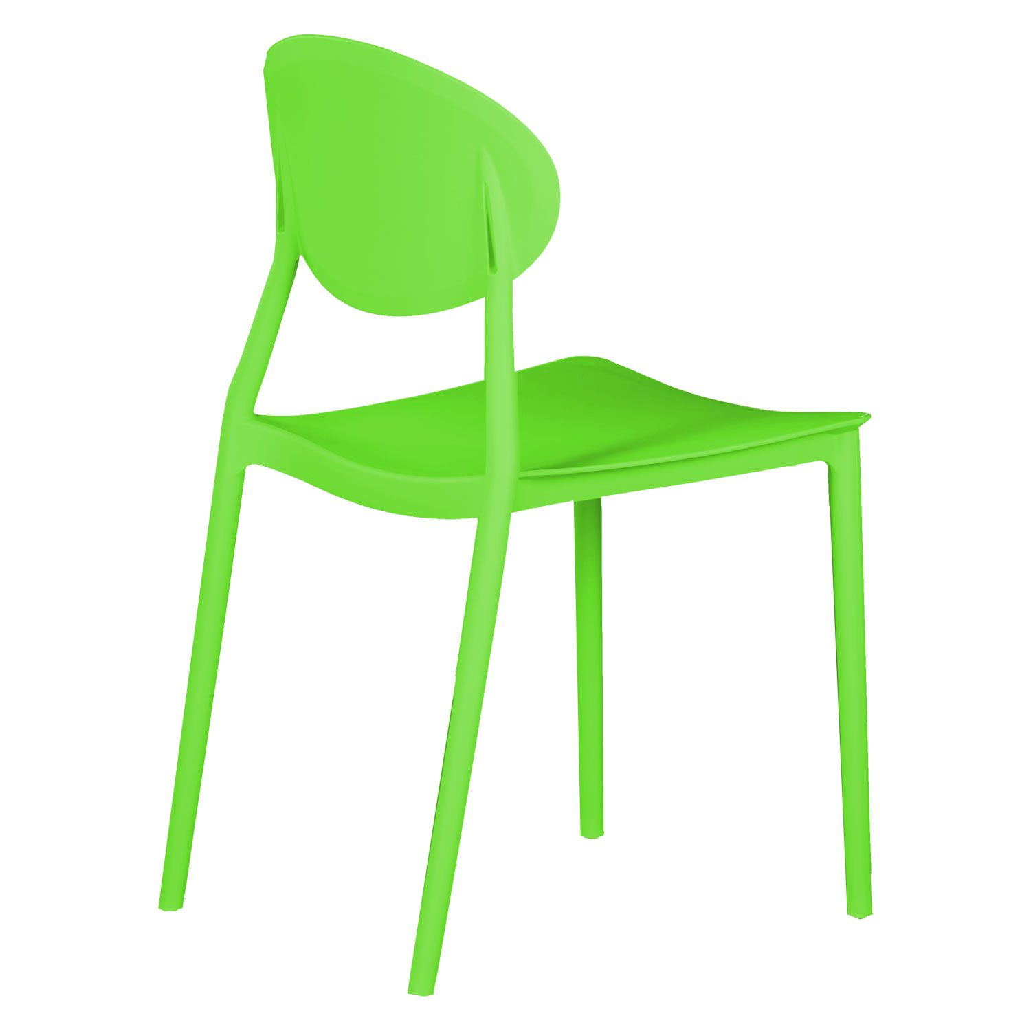 Affordable plastic chair green-PP Chair