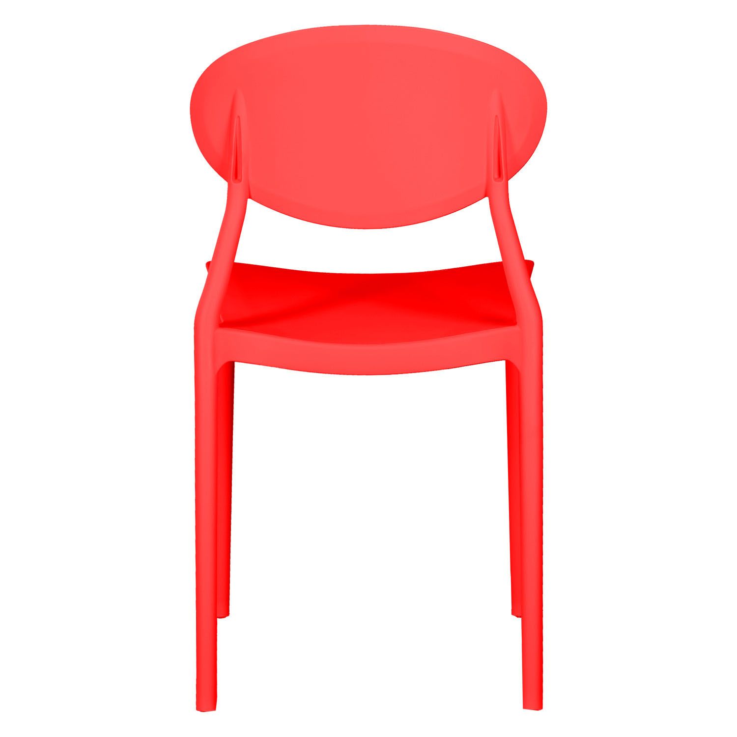 Affordable plastic chair red-PP Chair