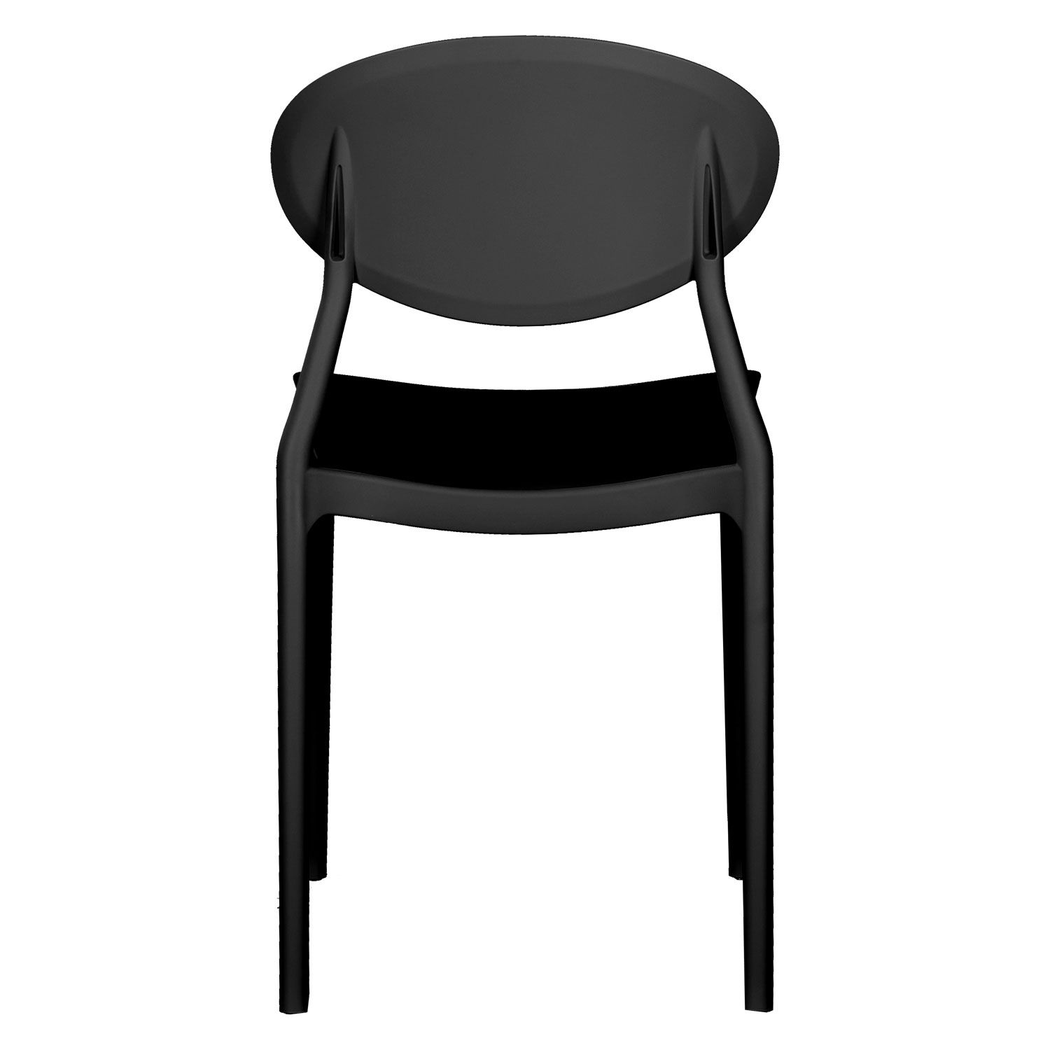 Affordable plastic chair black-PP Chair