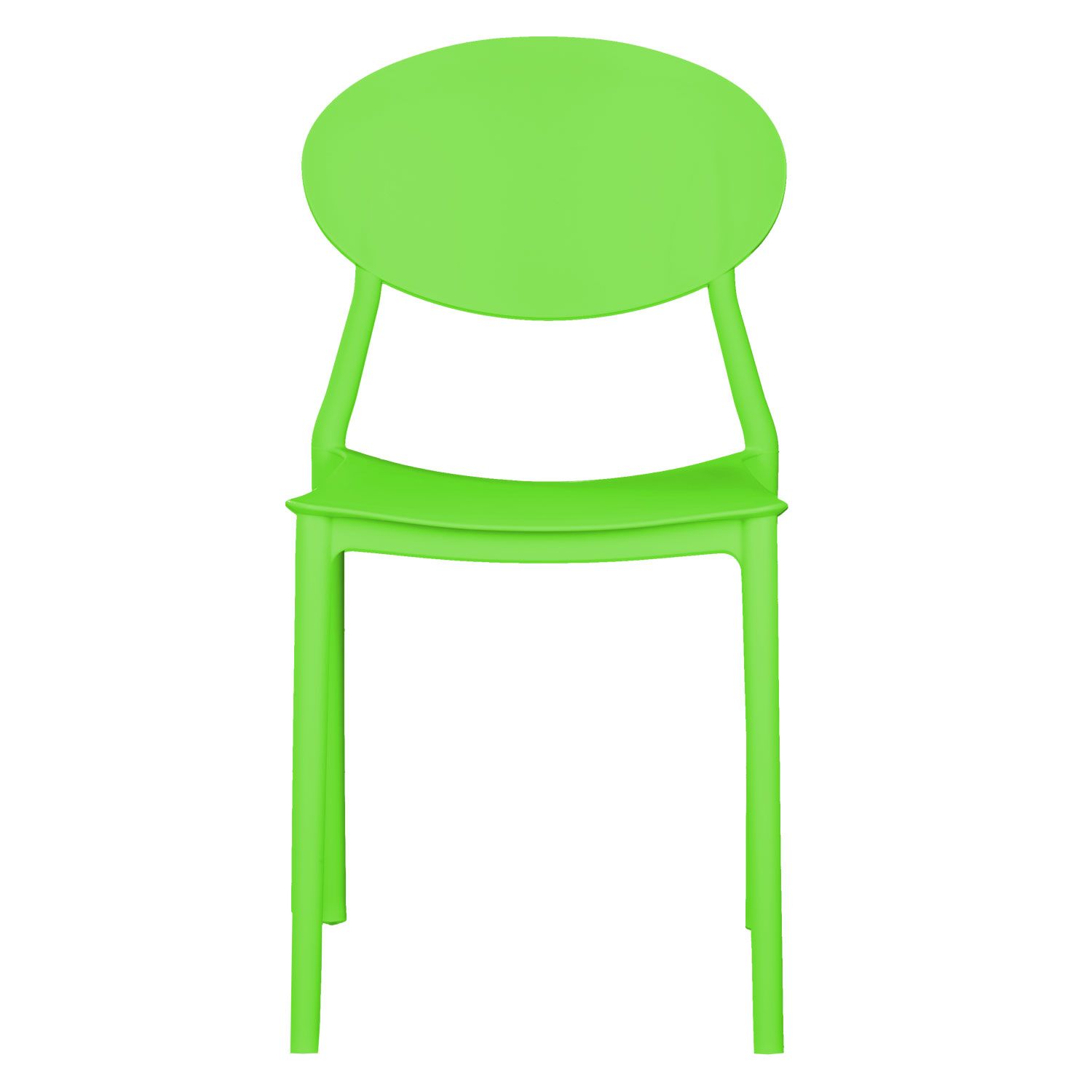 Affordable plastic chair green-PP Chair