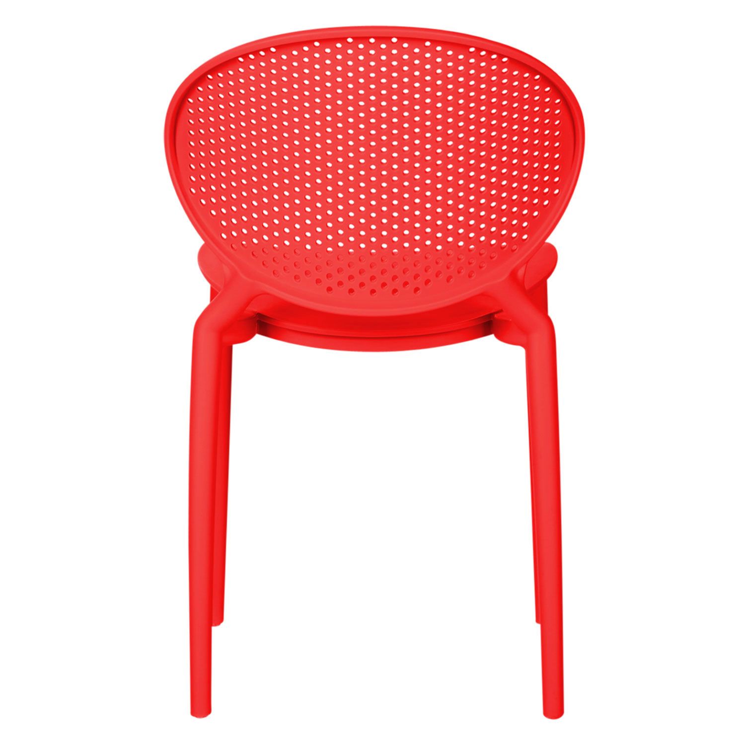 Red Plastic Chair-PP Chair