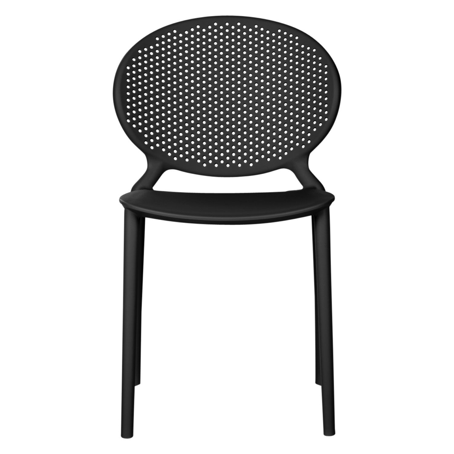 Black Plastic Chair-PP Chair