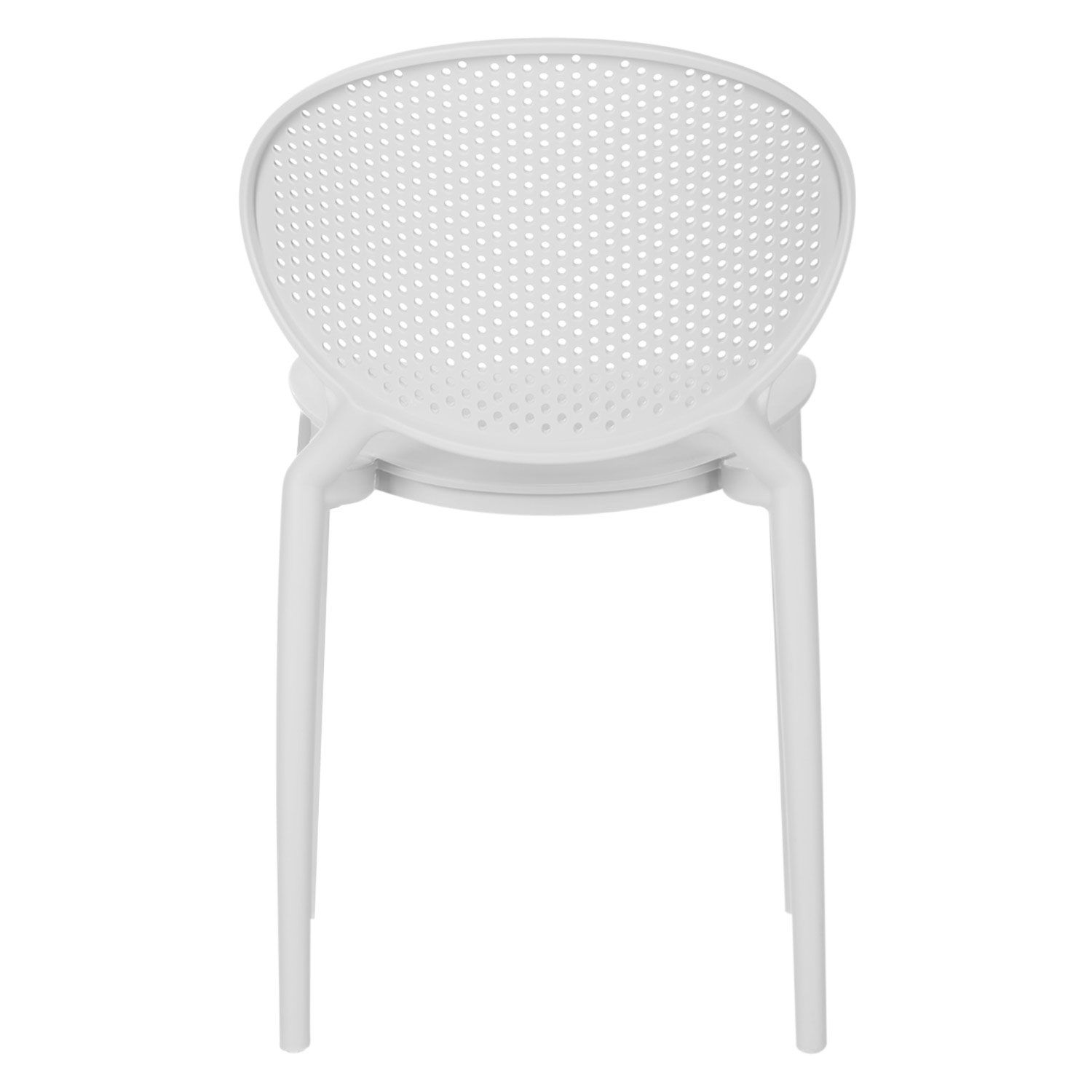 Light Grey Plastic Chair-PP Chair