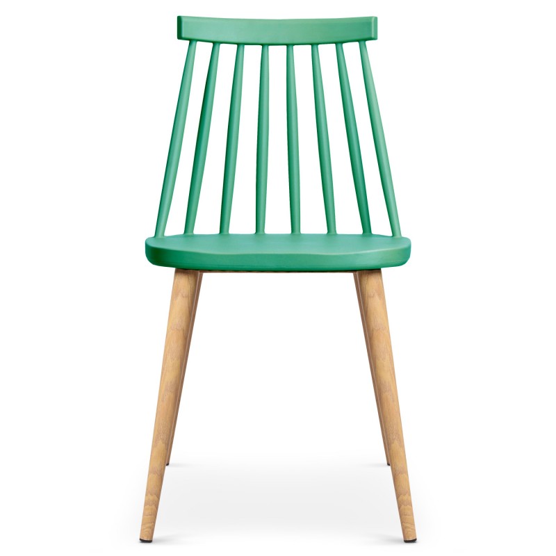 Windsor Dining Side Chair Green-PP Chair