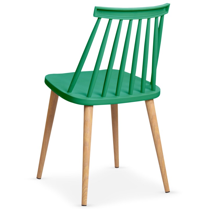 Windsor Dining Side Chair Green-PP Chair