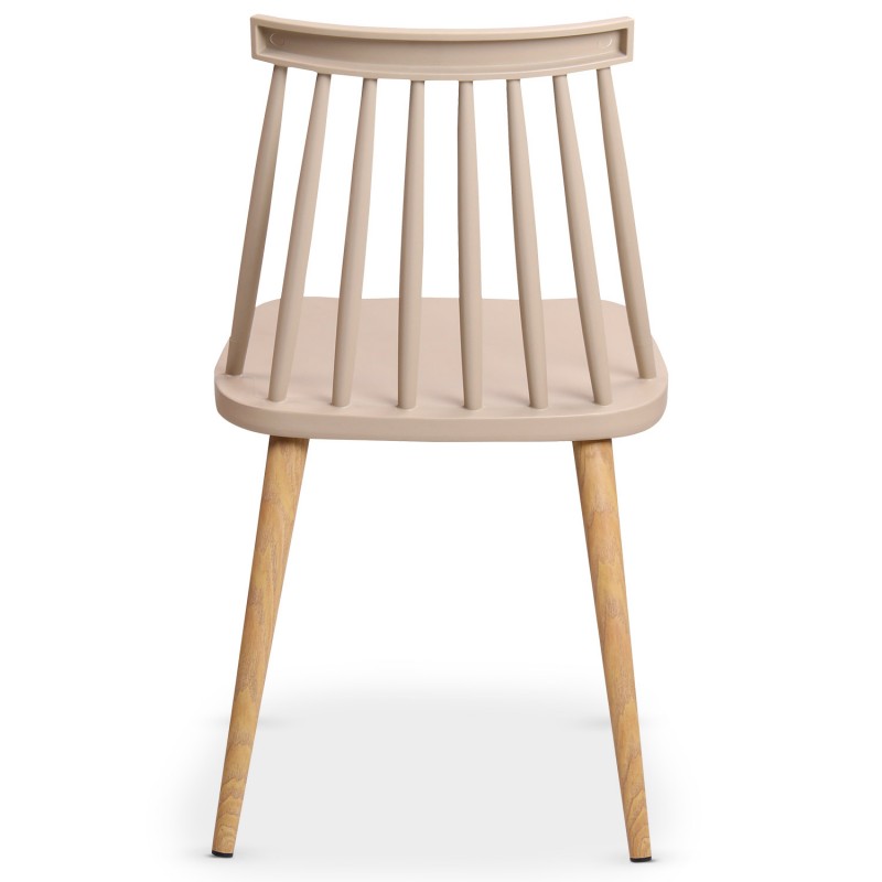 Windsor Dining Side Chair Taupe-PP Chair