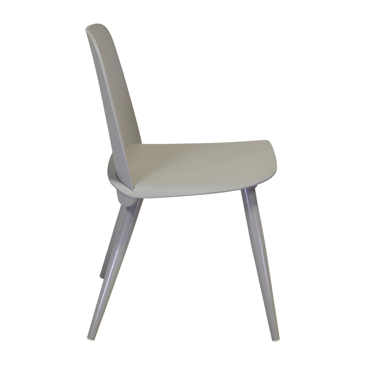 Nerd Dining Chair Grey-PP Chair