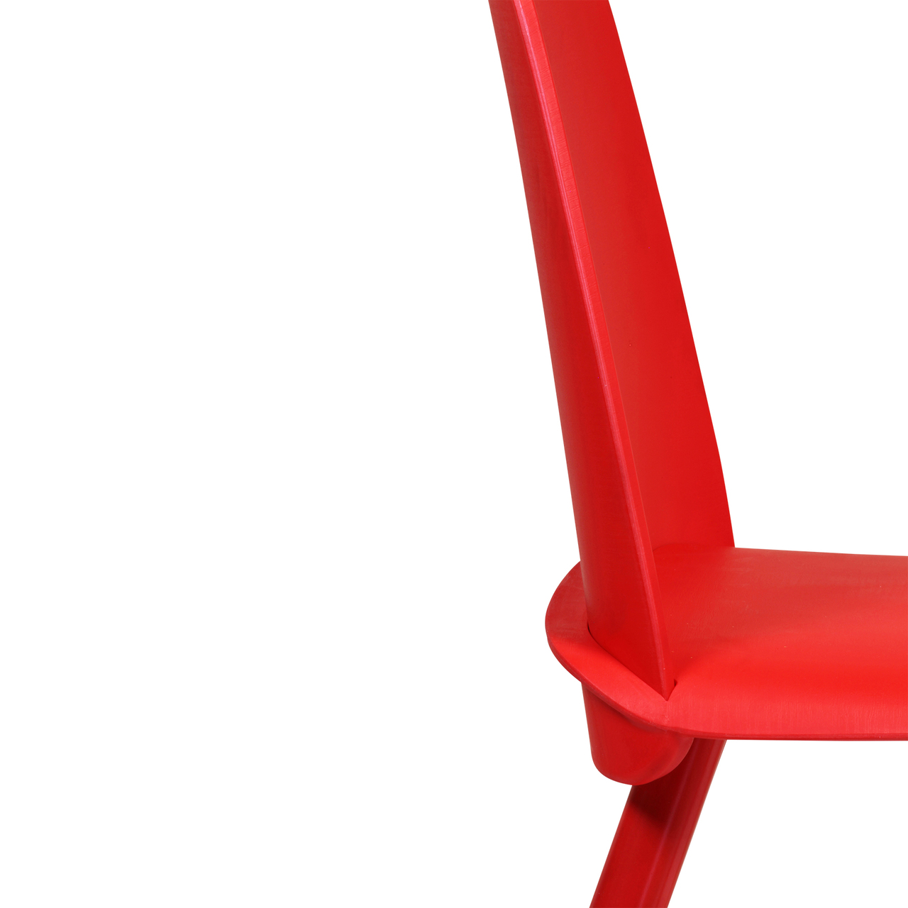 Nerd Dining Chair Red-PP Chair