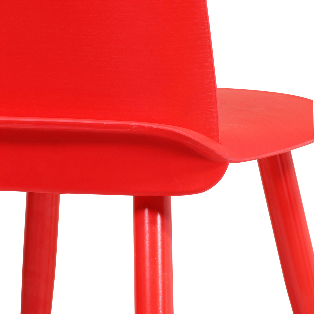 Nerd Dining Chair Red-PP Chair
