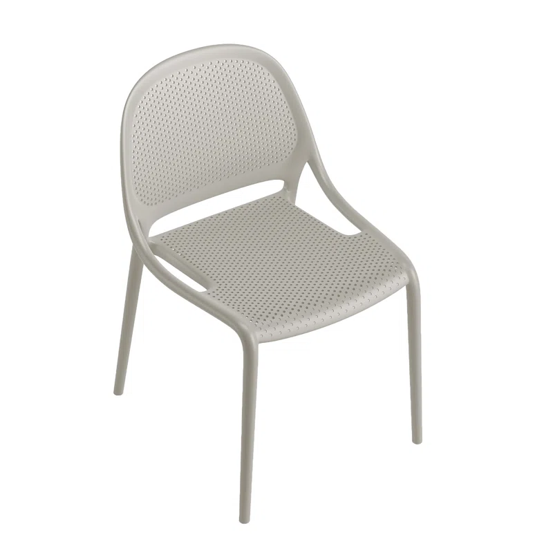 Cheap Plastic Chair In Light Grey