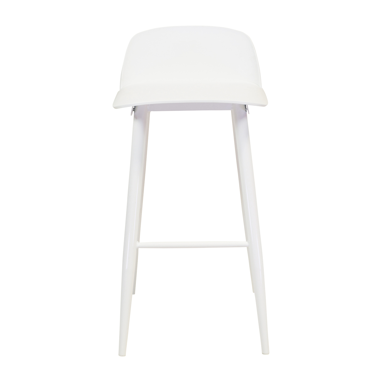 Nerd Bar Stool Counter Height White-PP Chair