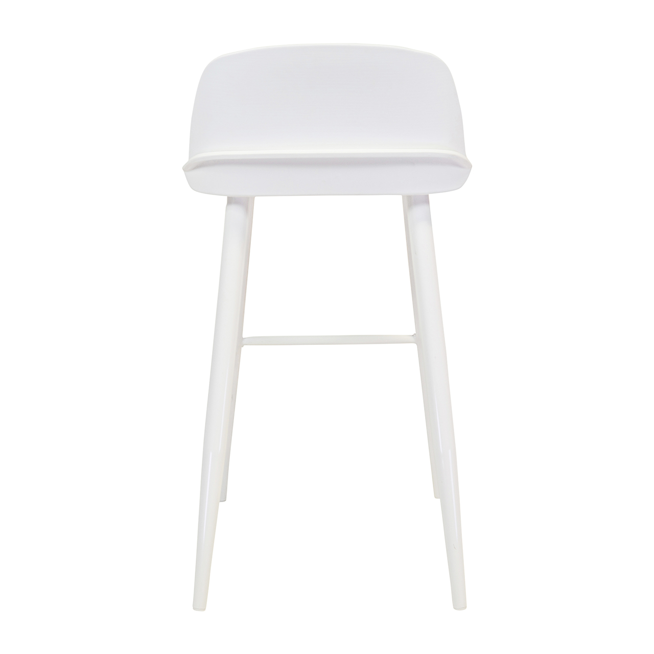 Nerd Bar Stool Counter Height White-PP Chair