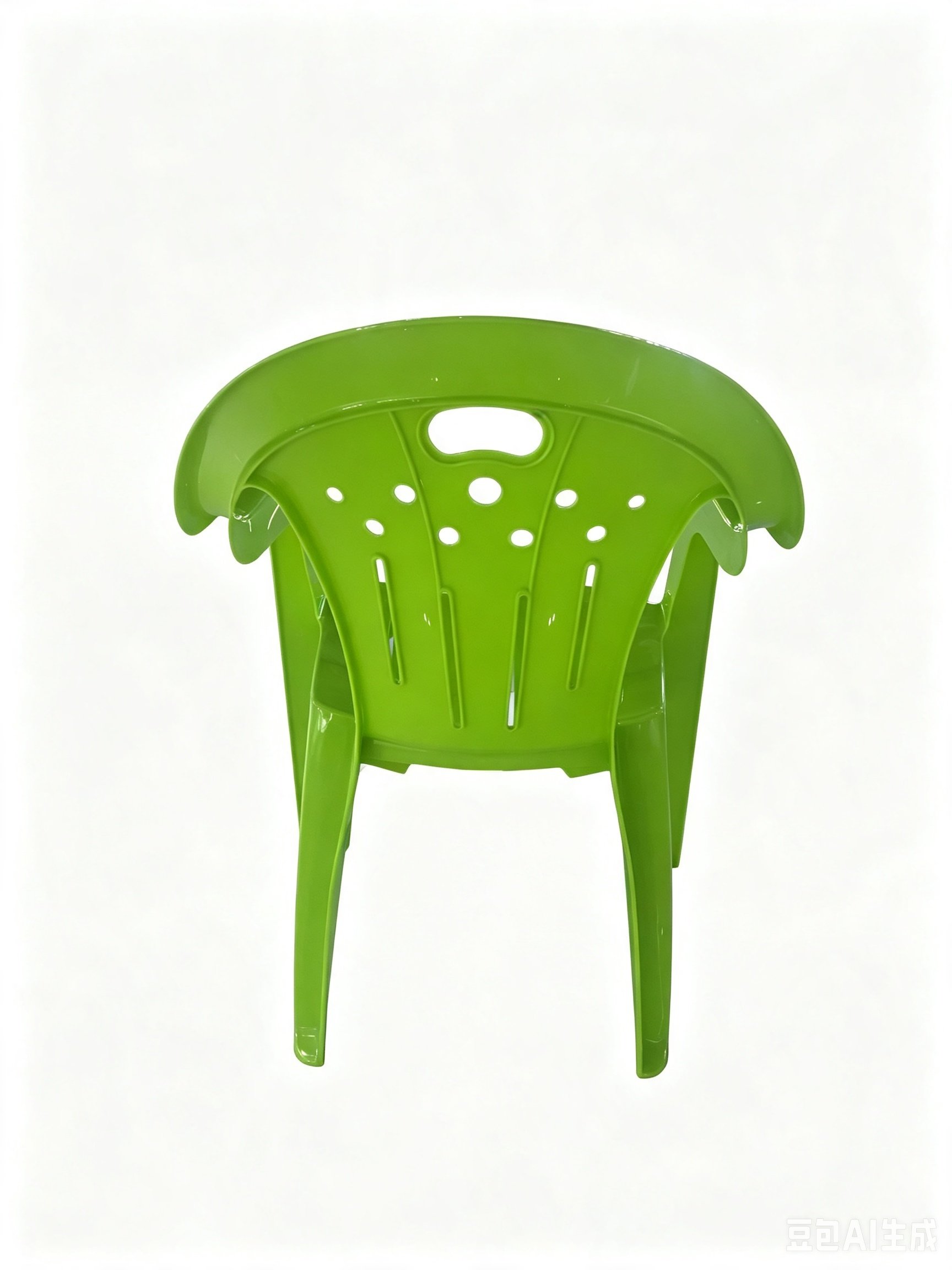 Monoblock Plastic Armchair Outdoor Garden Patio PP Plastic Chair With Armrest Stackable Restaurant Cafe Dining Chair