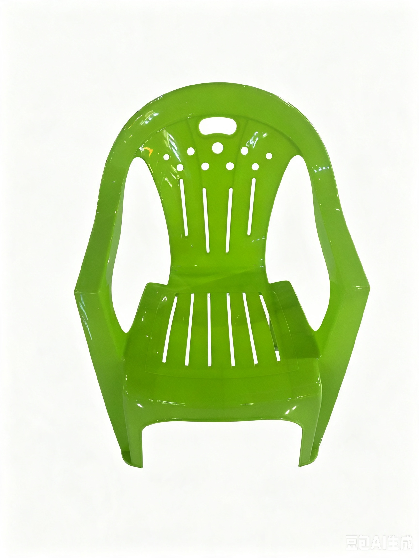 Monoblock Plastic Armchair Outdoor Garden Patio PP Plastic Chair With Armrest Stackable Restaurant Cafe Dining Chair
