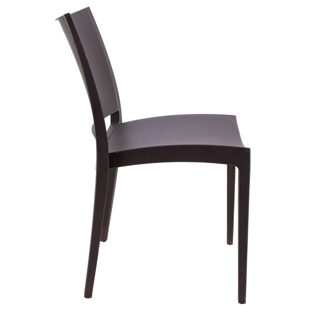 Outdoor Plastic Chair Brown-PP Chair