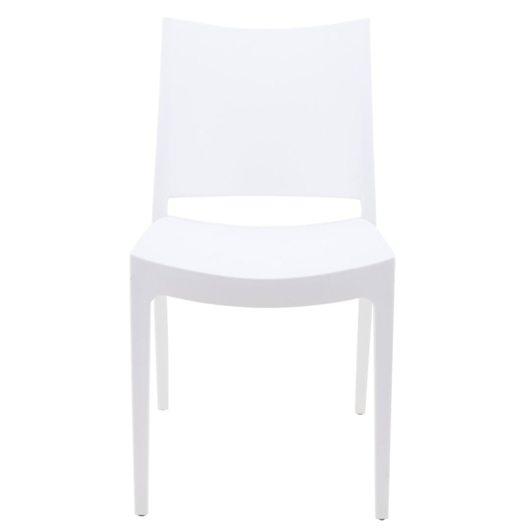 Outdoor Plastic Chair White-PP Chair