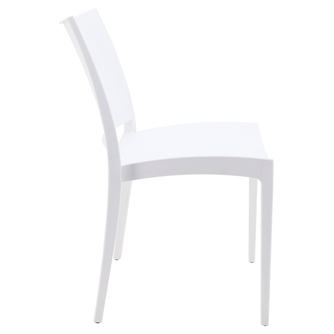 Outdoor Plastic Chair White-PP Chair