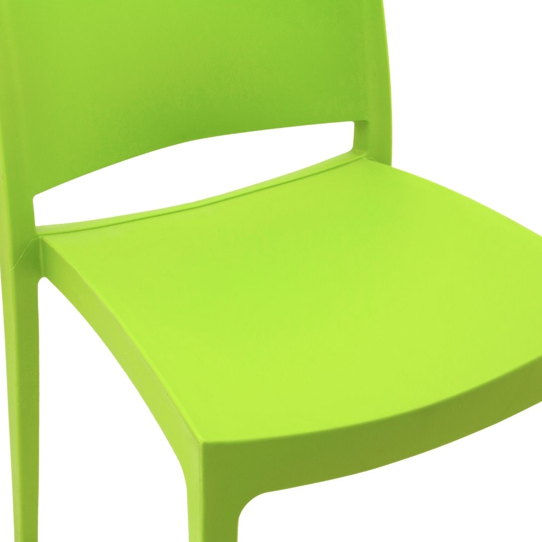 Outdoor Plastic Chair Green-PP Chair