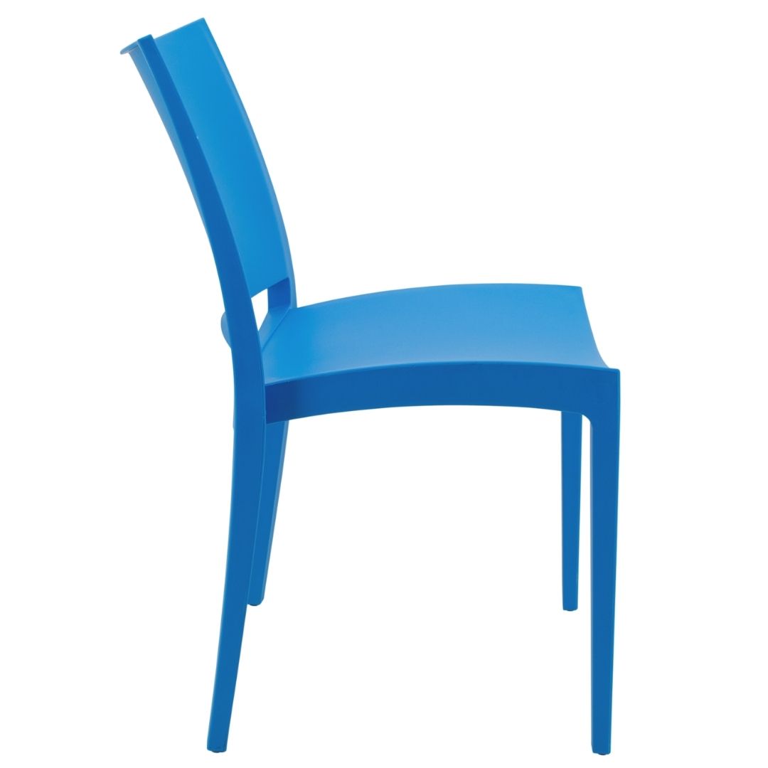 Outdoor Plastic Chair Blue-PP Chair
