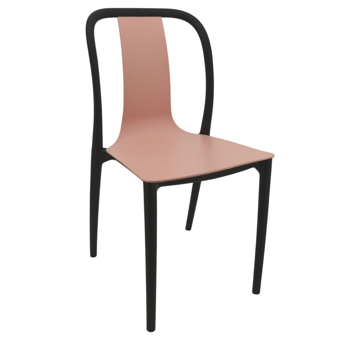 Belleville Chair In Pink-PP Chair