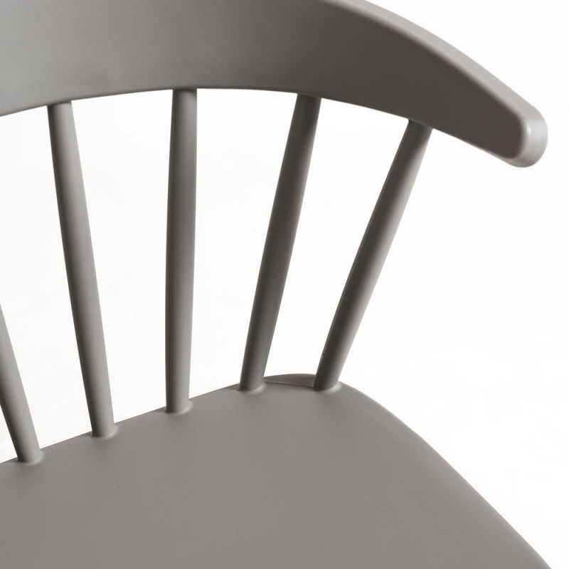 Windsor Cafe Chair In Grey-PP Chair