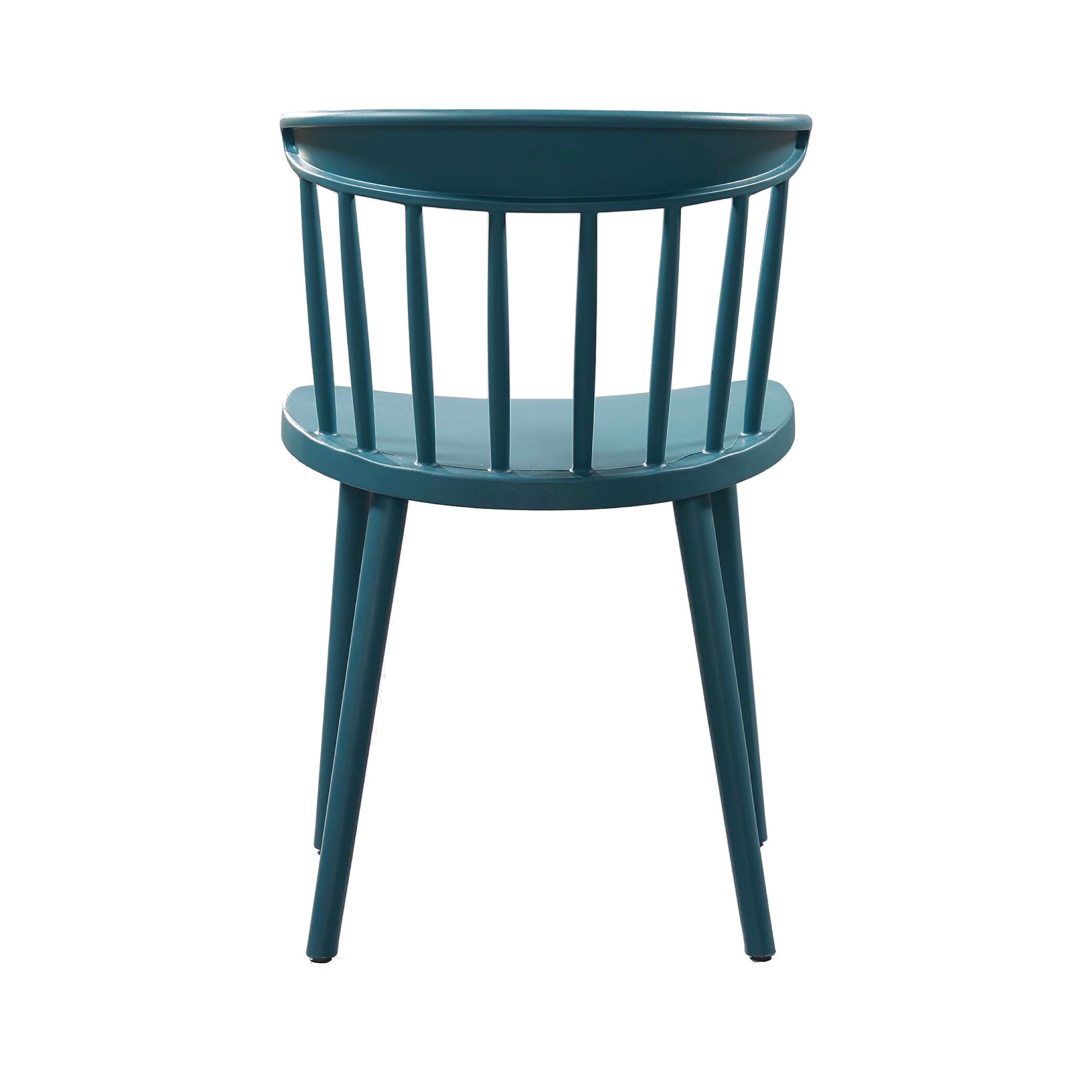 Windsor Kitchen Chair Plastic Deep Blue-PP Chair