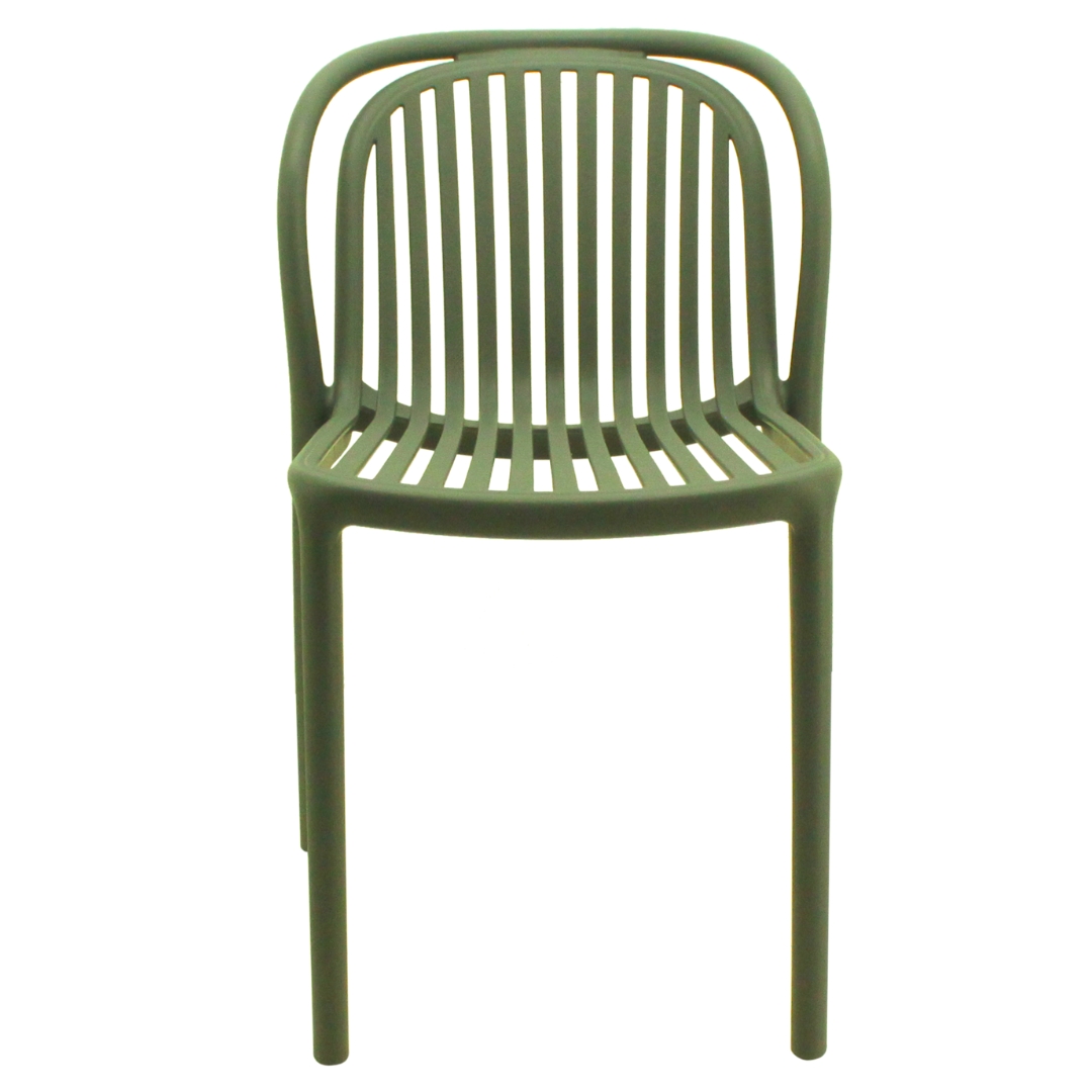 Green Plastic Garden Chair-PP Chair