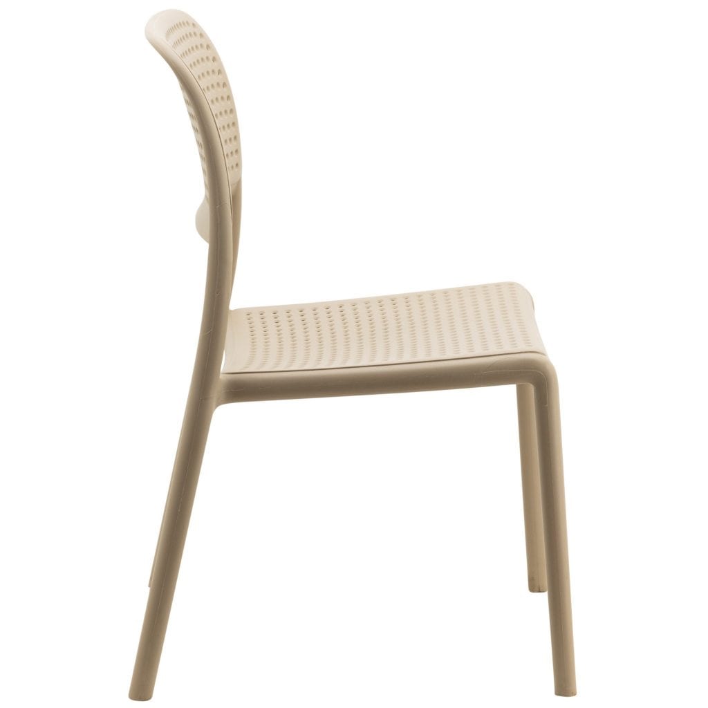 Nardi Bora Side Chair Taupe-PP Chair